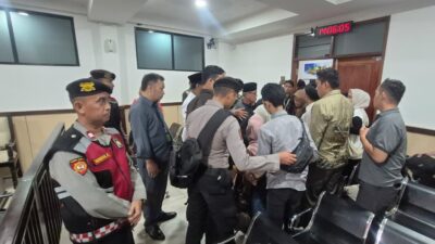 Sidang Vonis Kasus Pembunuhan di PN Purwakarta Dijaga Ketat, Sat Samapta Pastikan Situasi Tetap Kondusif