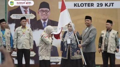 Wakil Bupati Tasikmalaya Lepas Jemaah Haji Kloter 29 KJT