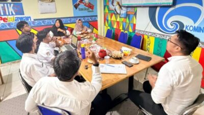 Bahas Langkah Penguatan Kualitas DTSEN, Bappeda Bersama Diskominfo Kab.Pelalawan Gelar Rapat 