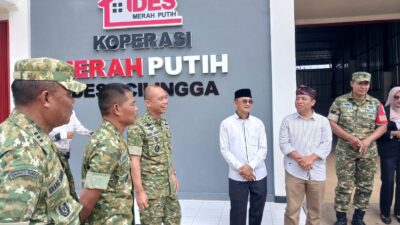 Polres Purwakarta Hadiri Launching Operasionalisasi Koperasi Desa Merah Putih di Desa Cilingga