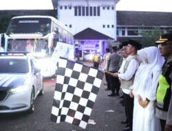 Sekda Subang Lepas Keberangkatan Jamaah Haji Kloter 39 KJT Tahun 1446 H/2026 M