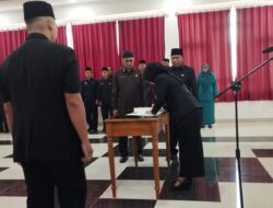Bupati Citra Pitriyami Lantik Agus Noordin Jadi Pj Sekda Pangandaran, Fokus Benahi Fiskal Daerah