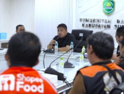 Bupati Subang Terima Audensi Paguyuban Transportasi Online Subang Raya