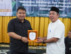 Bupati Subang Hadiri Kegiatan Tasyakur Bi Ni’mah dan Do’a Bersama SDM PKH