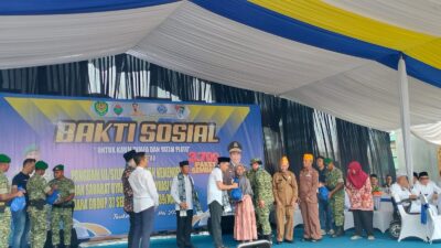 Ribuan Warga Tasikmalaya Sumringah, Pangdam Siliwangi, Irjen Kemendes, Gandara Group dan Sahabat Ryano Gelar Aksi Sosial Akbar