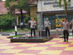 Jelang Idul Adha, Kapolres Purwakarta Tekankan Kesiapan Personel dan Kebersihan Mako