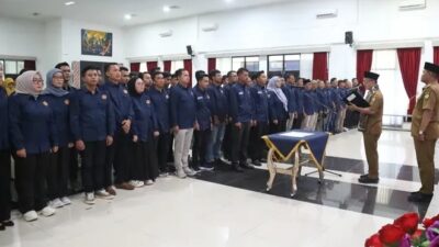 Bupati Cecep Lantik Pengurus Karang Taruna Kabupaten Tasikmalaya Masa Bakti 2026-2031
