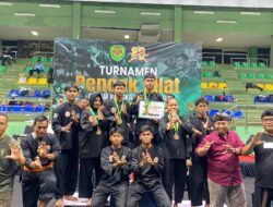 Kontingen Pencak Silat Kodim 0625/Pangandaran Raih Dua Medali Emas di Kejuaraan Piala Pangdam III/Siliwangi
