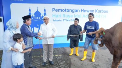 Idul Adha 1447 H/2026, YBM BRILiaN dan Bapekis BRI Se-Indonesia Salurkan 5000 Hewan Kurban