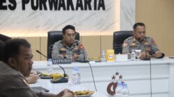 Perkuat Pengawasan dan Integritas, Polres Purwakarta Ikuti Rakerwas Polri 2026