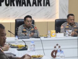 Perkuat Pengawasan dan Integritas, Polres Purwakarta Ikuti Rakerwas Polri 2026