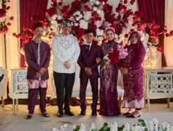 Kebahagiaan Pasangan Azi dan Dewi, Resepsi Pernikahan Dihadiri Plh Wali Kota Tasikmalaya