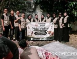 Perdana, Komunitas Sosial Hi Look Bergerak Sembelih Satu Ekor Sapi Tebar Kepedulian Untuk Yatim- Dhuafa