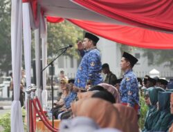 Bupati Kang Rey Pimpin Upacara Hari Lahir Pancasila Tahun 2026 Tingkat Kabupaten Subang 