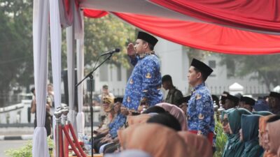 Bupati Kang Rey Pimpin Upacara Hari Lahir Pancasila Tahun 2026 Tingkat Kabupaten Subang 