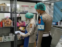 Jamin Keamanan dan Kualitas Makanan, Sidokkes Polres Purwakarta Lakukan Uji Food Safety Sebelum Didistribusikan