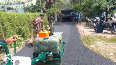 Pemdes Kasomalang Wetan Realisasikan DD Tahap Dua Tahun 2026, Hotmix Jalan Lingkungan