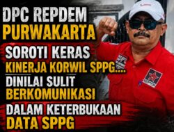 Ketua Repdem Purwakarta Soroti Fungsi Perwakilan BGN dan Keterbukaan Data SPPG
