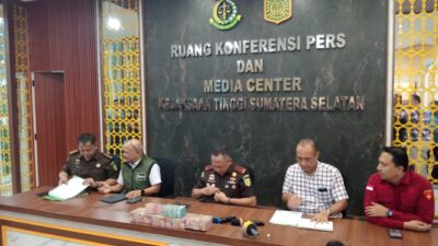 Gratifikasi dan Suap, Kejati Sumsel Lakukan OTT Dua Penjabat Pemkab Pali