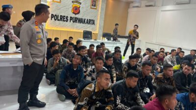 Jelang Sidang Menuju Rikkes, Kapolres Purwakarta Tinjau Kesiapan Casis Anggota Polri 