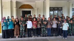 Suasana Hangat dan Penuh Keakraban, Bupati dan Wabup Pelalawan Sambut Kunker Danrem 031/Wira Bima