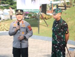 Kapolres Purwakarta Pimpin Apel Pengamanan Peresmian Madrasah Aliyah Insan Cendekia Nusantara