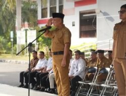 Wakil Bupati Tasikmalaya, Asep Sopari Pimpin Apel dan Pelepasan ASN Purnatugas