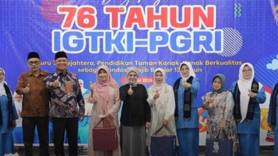 Wabup Asep Sopari Buka Puncak Peringatan HUT IGTKI-PGRI Kabupaten Tasikmalaya