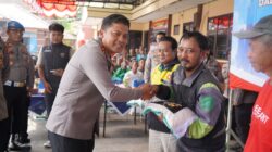 Polres Tasik Kota Gelar Baksos Hari Bhayangkara Ke-80, Kapolres Ajak Masyarakat Jaga Kamtibmas dan Syukuri Kesehatan 