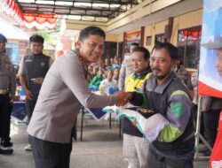 Polres Tasik Kota Gelar Baksos Hari Bhayangkara Ke-80, Kapolres Ajak Masyarakat Jaga Kamtibmas dan Syukuri Kesehatan 