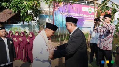 Wabup Tasikmalaya Hadiri Peletakan Batu Pertama Pembangunan RKB dan Panen Raya Selada Bokor Green House Hamalatul Quran