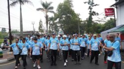 Meriahkan Hari Bhayangkara Ke-80, Polres Tasikmalaya Kota Gelar Funwalk dan Donor Darah