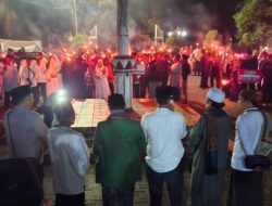 Tahun Baru Islam 1448 H Ribuan Warga Ikuti Pawai Obor, Polres Purwakarta Hadir Jaga Keamanan dan Kekhusyukan Perayaan