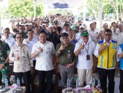 Sekda Subang Hadiri Kegiatan Gerakan Percepatan Semai, Olah Lahan, dan Tanam Serentak Kementerian Pertanian