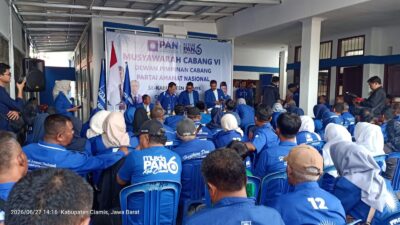 DPD PAN Kabupaten Ciamis Gelar Muscab ke-VI, Susun Langkah Persiapan Hadapi Pemilu Tahun 2029