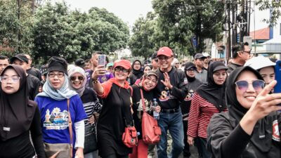 Jalan Santai HUT Bhayangkara Ke-80, Bupati Ciamis Ajak Seluruh Masyarakat Jaga Kesehatan, Semangat, dan Optimisme