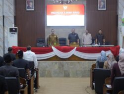 Wabup Subang Hadiri Rapat Paripurna DPRD, Dengarkan Pandangan Umum Terhadap 2 Raperda 