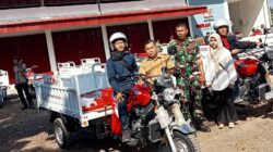 Kepala Desa Sukahaji Kecamatan Cihaurbeuiti Terima Kendaraan Operasional KDMP
