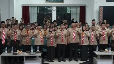 Kukuhkan PAW Kwarcab Gerakan Pramuka Kab Tasikmalaya, Bupati Cecep Tegaskan Lanjutkan Program dan Capaian Pengurus Sebelumnya
