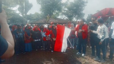 Peringati Bulan Bung Karno, DPC PDI Perjuangan Kabupaten Tasikmalaya Gelar Jalan Sehat Diikuti Ribuan Peserta