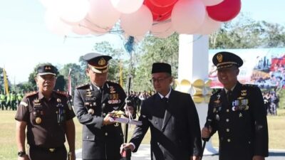 Bupati H. Cecep Hadiri Upacara Peringatan Hari Bhayangkara ke-80 Tingkat Polres Tasikmalaya