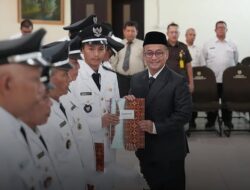 Bupati Tasikmalaya Lantik PJ Kades dan PAW, Ini Pesannya
