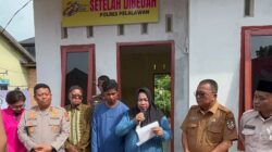 Hari Bhayangkara ke-80, Kapolres Pelalawan Resmikan Program bedah Rumah 