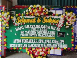 DPD LSM Laskar NKRI Kabupaten Subang Ucapkan Selamat dan Sukses Hari Bhayangkara Ke-80 
