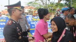 Pedang Pora Iringi Pengabdian Terakhir, Polres Purwakarta Lepas Personel Purna Bakti 