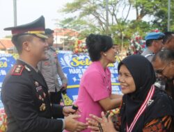 Pedang Pora Iringi Pengabdian Terakhir, Polres Purwakarta Lepas Personel Purna Bakti 