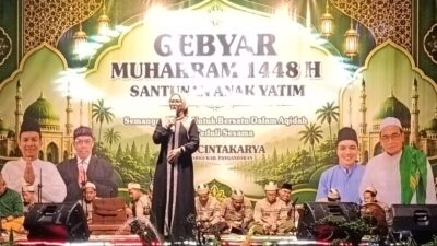 Gebyar Muharram 1448 H di Desa Cintakarya, Ratusan Anak Yatim Terima Santunan