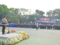 Upacara Tanda Kehormatan Nugraha Sakanti, Kapolres Purwakarta Teguhkan Komitmen Tingkatkan Pelayanan Ke Masyarakat