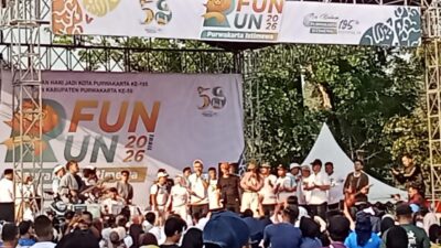 Fun Run 5K Gurudug Jadi Ajang Kebersamaan, Forkopimda Purwakarta dan Polri Perkuat Sinergi Jaga Kamtibmas