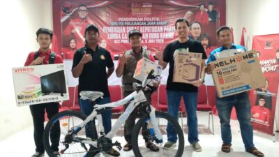 Meriahkan Bulan Bung Karno, PAC PDI Perjuangan Purwakarta Kota Gelar Turnamen Catur Antar Ranting
